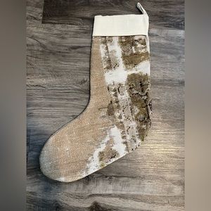 Vintage Rug Christmas Stocking